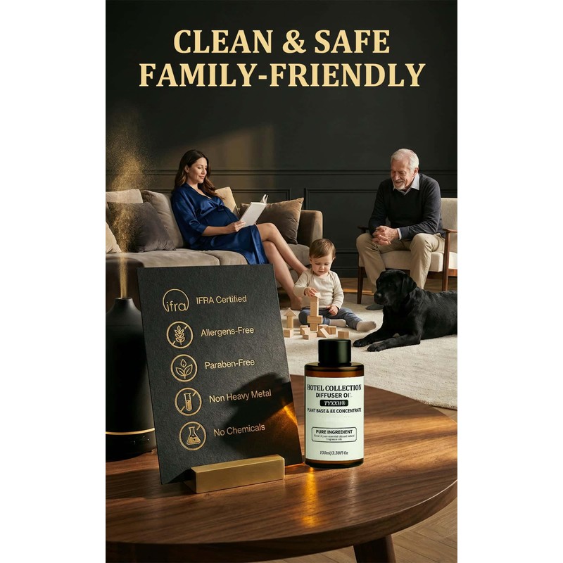 Hotel Diffuser Oil Inspired by Ritz-Carlton – Fragrance & Essential
