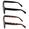 V.W.E. 2 Pairs Women Bifocal Reading Sunglasses Reader Glasses Large