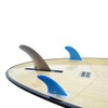 Fibreglass 6inch Centre Fin + 2 Honeycomb side fins (FCS