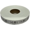 The Ticket Gurus-roll of 2000 White $1.00 Tickets Single Roll