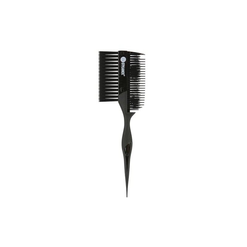 3 Pieces Hair Dye Brush Comb Set, Double Head Hair