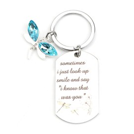 Inspirational Friend Keyring Gifts for Women, Friend Gift, Sentimental Thank You Gifts, Unique Travel Accessories for Women, Memorial Gifts, Sentimental Gifts