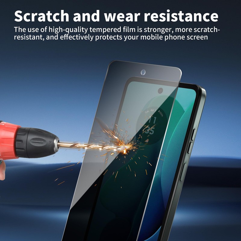 BIESHKJ 2 Pack For Moto G 5G 2024 Privacy Screen