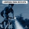 Importeek Lampara Led Bicicleta Recargable Usb Solar Delantera Timbre