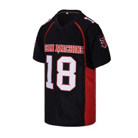 Kekambas Men's #18 Paul Crewe Mean Machine The Longest Yard Movie American Football Jersey Stitched Size S