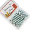 Matrelt 20 Pcs 1/4"-20 x2 Wing Screw Bolts and Wing
