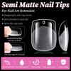 420pc Extra Short Square Nail Tips Short Fake Nails Tips