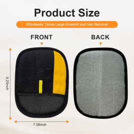 1 Pcs Electrostatic Pet Hair Remover Glove，Reusable Cats Dogs Hair Removal Gloves for Furniture Bed Sheets Couch Clothes Carpet Car Seat