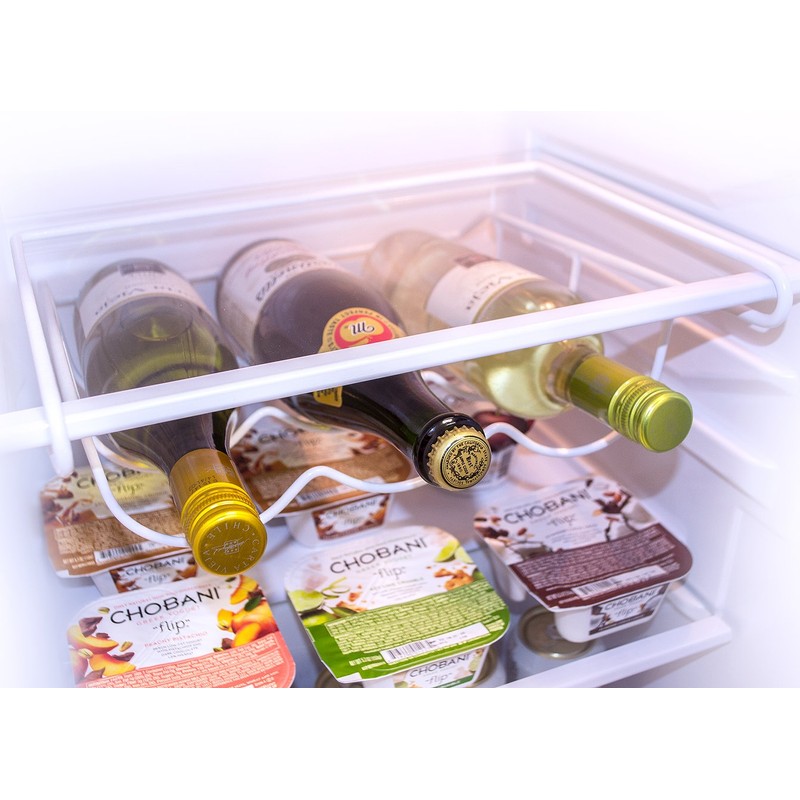 Sorbus® Fridge Wine Rack- Refrigerator Bottle Rack Holds 3 Bottles