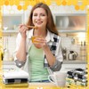 6 Pcs Bee Kitchen Towels 15.8 x 23.6 Inches Honey