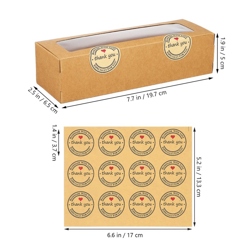 Cajas De Macarrones De 50 Uds. Cajas De Embalaje Para
