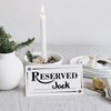 Resurhang 300 Pcs Paper Table Reserved Sign with Name Line