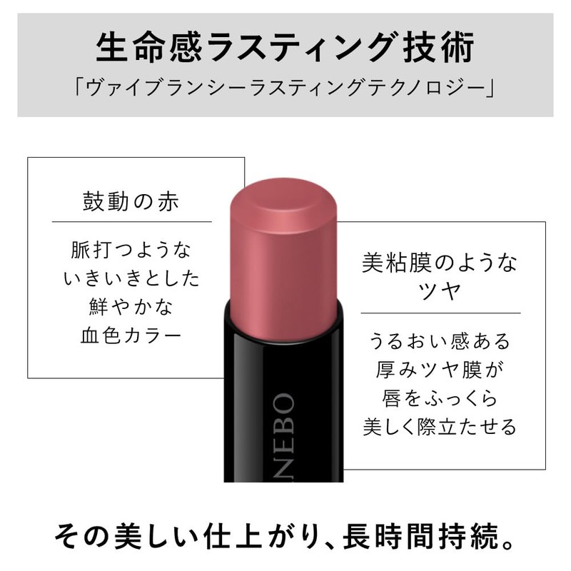 Kanebo Rouge Star Vibrant V02 Lipstick, Classical Red, 0.13 oz