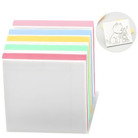 ZHSHXNGY Eraser Stamp Set of 5 Easy Carving Soft Rubber Stamp Material Square Portable for Learning