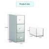 Kitchen Organiser with 3 Drawers, Storage Box for Tea Bags,
