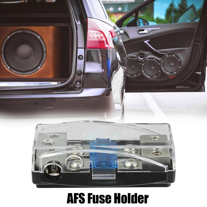 X AUTOHAUX AFS Fuse Holder Distribution Block 2 Way with