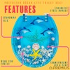 Polyresin Ocean Life Dolphins Toilet Seat By PREMIUS, Standard Round,