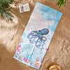 Catherine Lansfield Octopus Cotton Beach Towel, Blue, 76 x 160