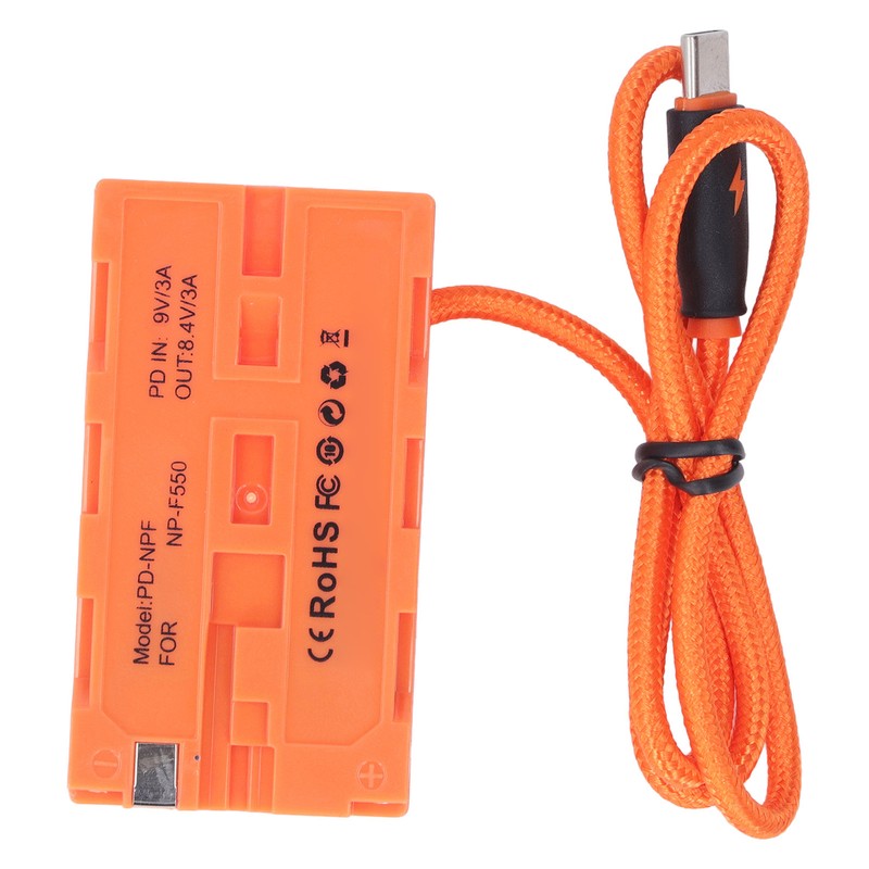 Type C to NP F550 F570 F970 Dummy Battery DC