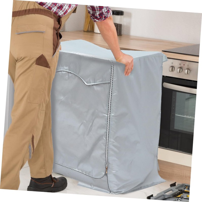 Tofficu Washer Cover Outdoor Laundry Machine Cover Uv Protection for