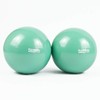 Komodo Weighted Toning Balls - Soft Pilates Yoga Training Pair