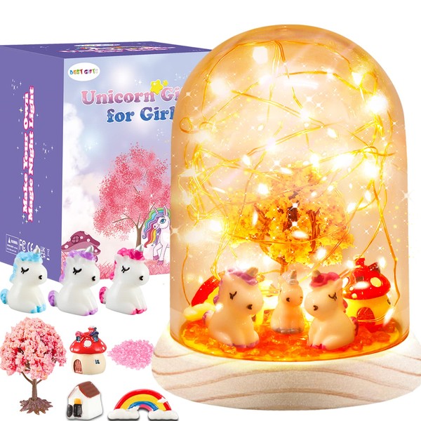 Unicorn Gifts for Girls Age 3-9, Art and Craft Kits for Kids Age 3-9, Gifts for Girls Age 3-9, Unicorn Girls Toys 3-7 Year Old Girls, Girls Birthday Presents for Age 3-9, Christmas Gifts Girls Age 3-9