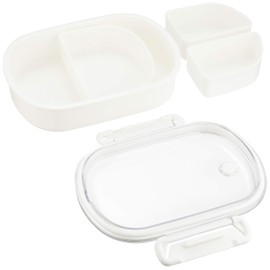 アスベル お弁当箱 ビーブ 1段 中子 ホワイト 430ml LB-480