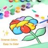Mini Acrylic Paint Set, 30 Set Washable Paint Strips Kit