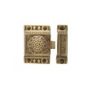STALLION HARDWARE Antique Brass Cabinet Latch - Durable Solid Brass,