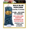 BLUE POPCORN! Gourmet It's a Boy-BULK/WHOLESALE -5 LBS.-80 CUPS-95 OZ-FREE
