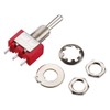 Baomain Toggle Switch MTS-123 SPDT Momentary (ON)-Off-(ON) 3 Files 3