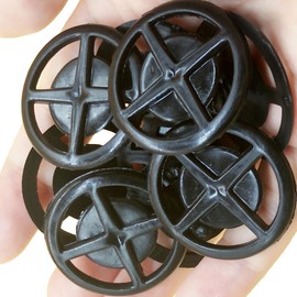 Eaglerich 50pcs Auto Fastener Car Sound Insulation Cotton Cover Heat Insulation Cotton Fixed Clamp Compatible for Nissan Q/ashqai X-Trail NV200