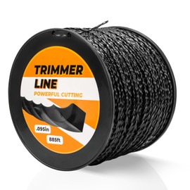885ft 0.095" Black Diamond Trimmer Line Cutting String Replacement for Echo Trimmer Line 330095073