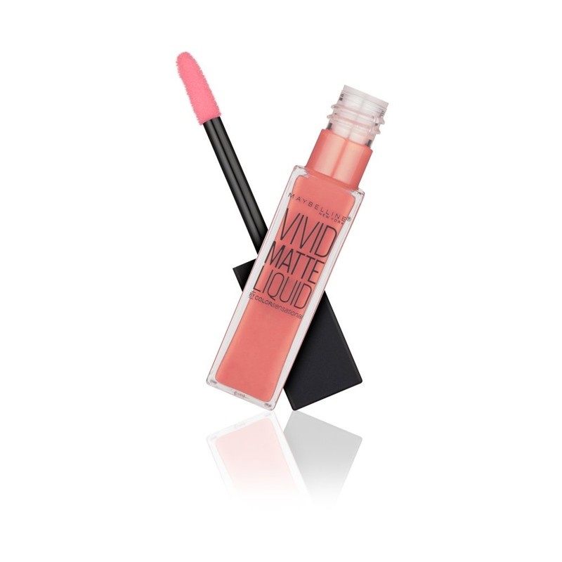 Maybelline Color Sensational Vivid Matte Liquid Lipstick, Number 7, Blush