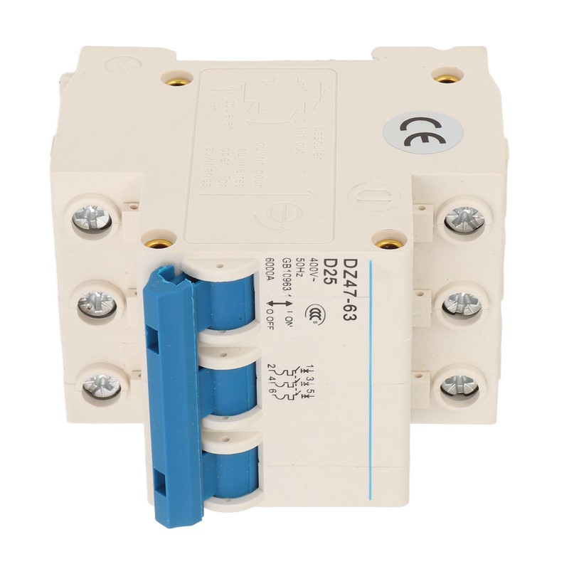 Miniature Circuit Breaker Flame Retardant Housing 3P Automatic Circuit Breaker