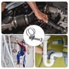 sourcing map 10Pcs Double Wire Hose Clamp, 17-20mm Adjustable Stainless