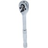 BRILLIANT TOOLS BT020995 1/4 Inch Reversible Ratchet with Metal Handle,