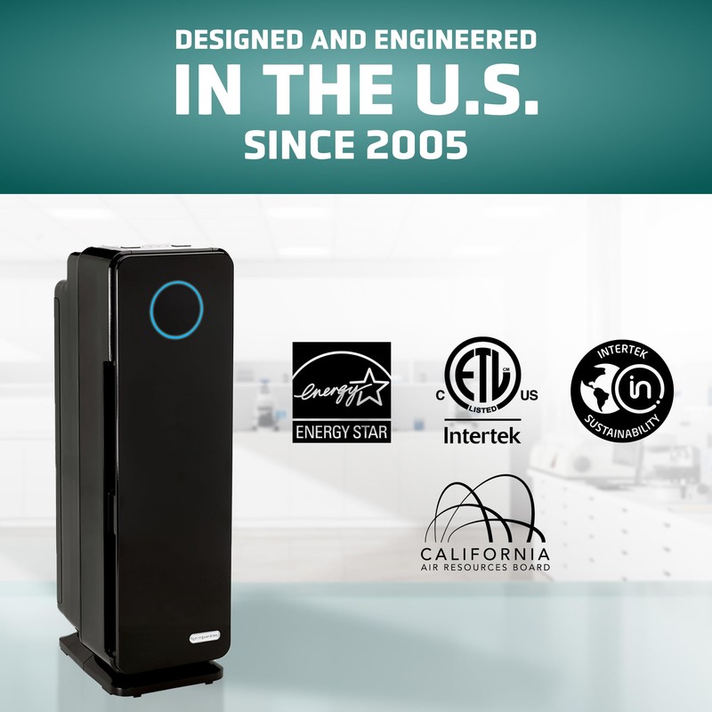 GermGuardian 5-In-1 HEPA Air Purifier for Home, Pet Air Purifier
