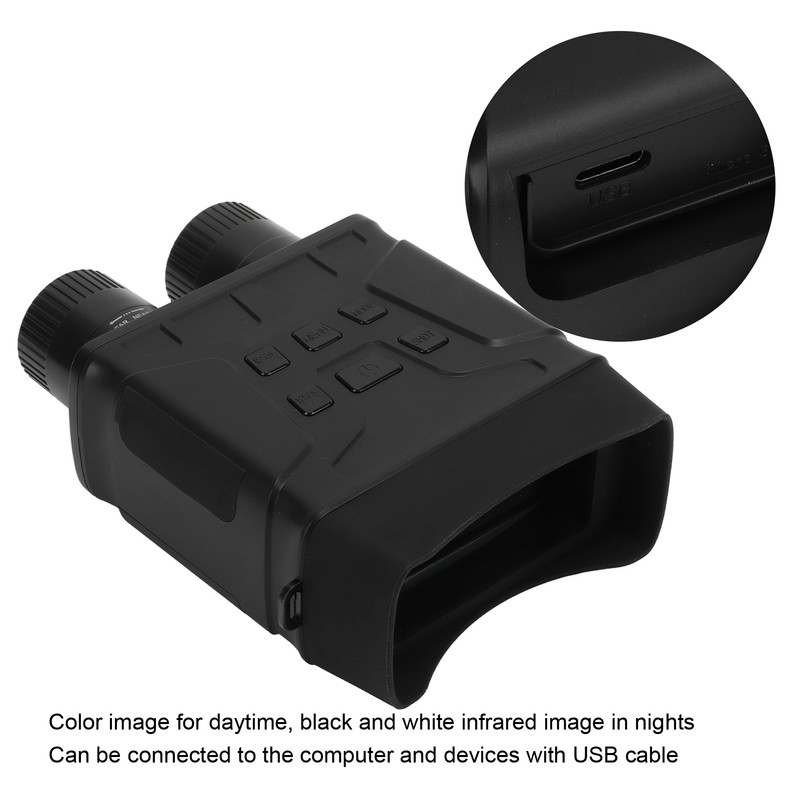 Night Vision Binoculars Digital Infrared Night Scope HD Recording with