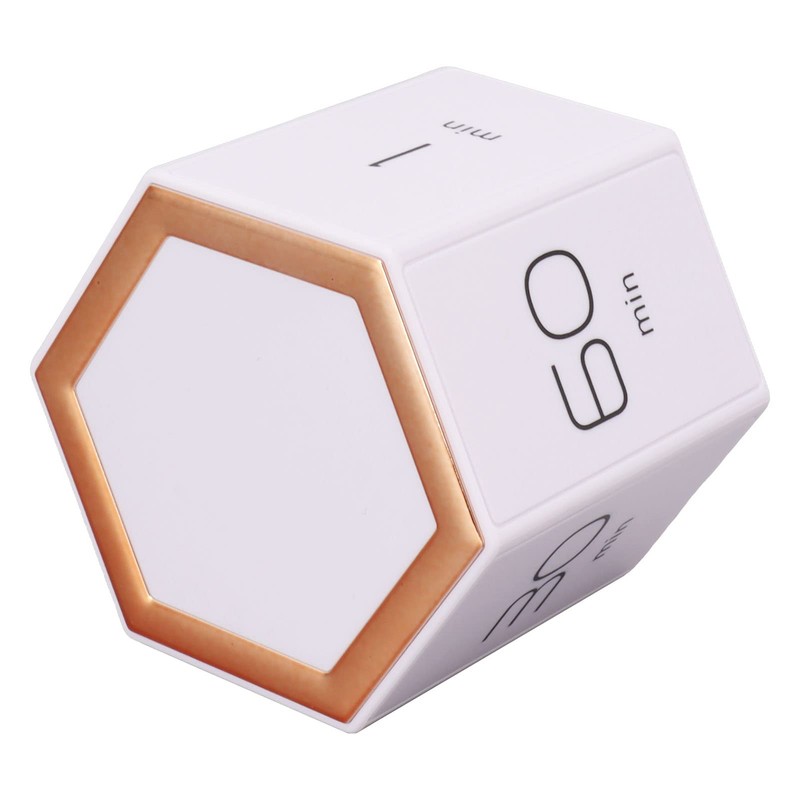 Generic Productivity Timer, ADHD Timer Cube with Mute Alarm Function