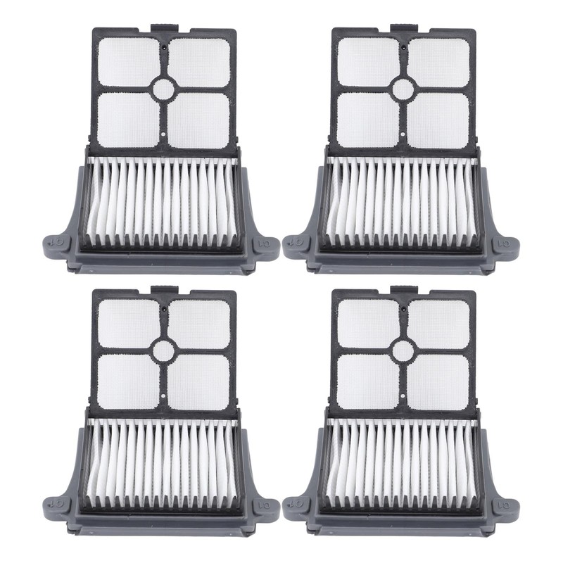 4PCS Vacuum Cleaner Filter Kit ABS Replacement Filter Part Accessories