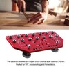 Shelf Pin Drilling Jig 2 in 1 35mm Aluminum Alloy