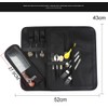 PUBAMALL Bolsa enrollable para cuchillos de chef, bolsa de almacenamiento