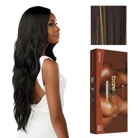 Sensationnel Bare Lace Fulllace Wig - Unit 5 Human Hair Blend All Lacefrontal Glueless Synthetic 180 Degree Preplucked Hairline (BALAYAGEGOLD)