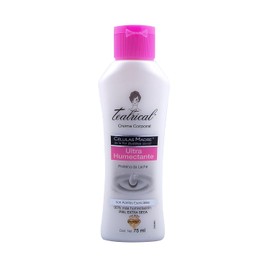 TEATRICAL - Crema Corporal Ultra Humectante. Con células madre de flor buddleja davidii y proteína de leche. Botella con 75g.