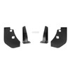 IKON MOTORSPORTS, Front Winglets Replacement Compatible with 2015-2023 Ford Mustang