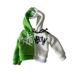 Rainbow High Doll Deluxe Fashion Closet Green White Logo Hoodie Shirt Clothes