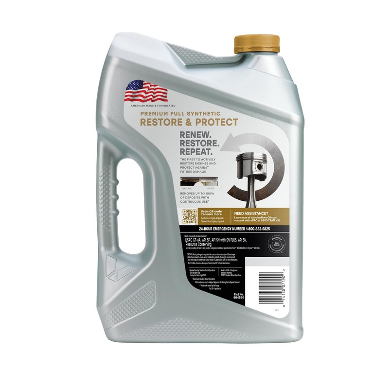 Valvoline Restore & Protect Full Synthetic 5W-30 Motor Oil 5