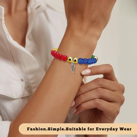 Vadaka Birthday Bracelet for Mom Mother's Day Gifts from Daughter Son for Mom Birthday Gifts from Daughter/Son Mother Gift Bracelet Valentine's Day Christmas Jewelry for Mother Grandma Women