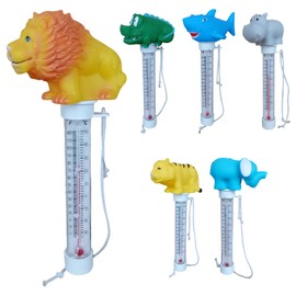 Pool Float Thermometer, Cartoon Buoy Thermoscope, Upgrade Digital Pool Thermometer Large Size Easy Accurate Readings Water Temperature Meter for Outdoor and Indoor Spas, Aquariums